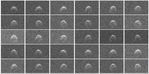 Radar images of asteroid 2005 WK4
