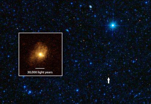 Rare galaxy found furiously burning fuel for stars