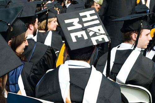 Recession graduates happier with their jobs, study finds