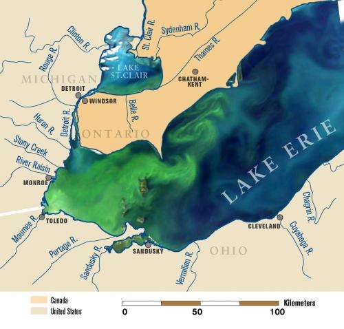 Record-breaking 2011 Lake Erie algae bloom may be sign of things to come