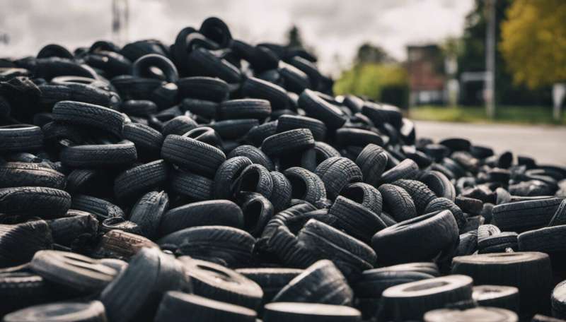 Recycling Europe's three million tonnes of tyre waste