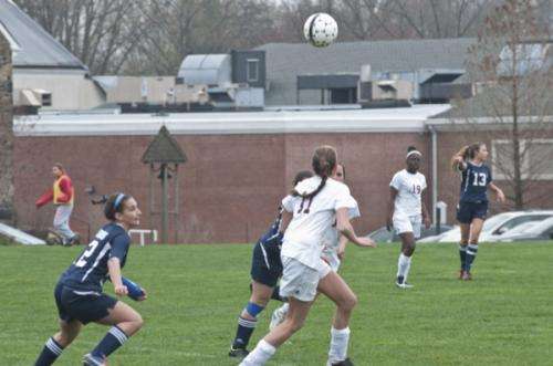 Research examines effect of heading in previously concussed female soccer players