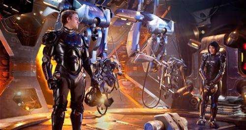 Review: 'Pacific Rim' is skillful _ and very noisy
