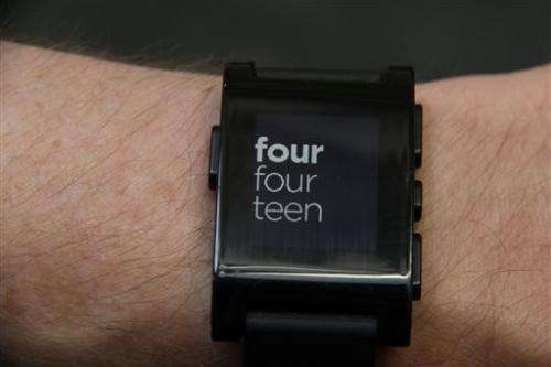 Review: Pebble watch is a great way to be bugged