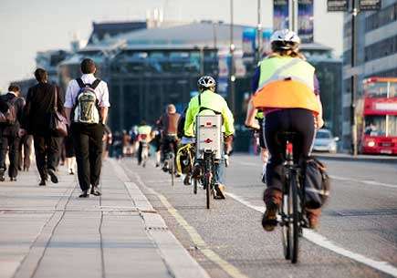 Road safety in megacities: Bikers, pedestrians beware