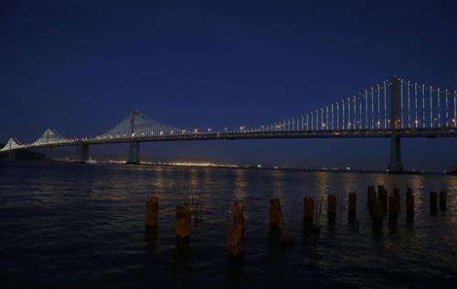 San Francisco's 'other' bridge prepares to shine