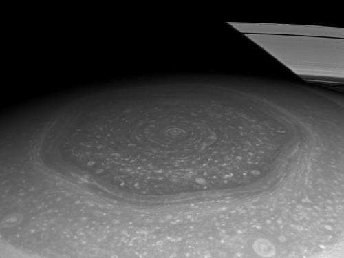 Saturn's north polar hexagon