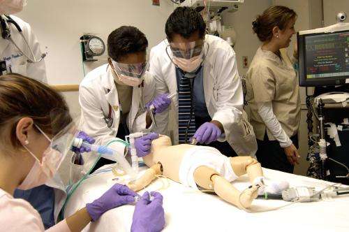Scripts help novice instructors teach pediatric CPR