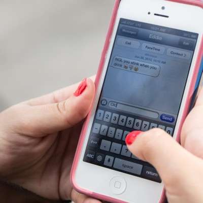 Smtg to think abt: Texting could help reduce teen drinking