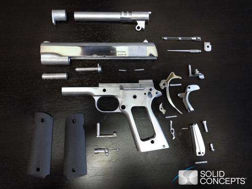 Solid Concepts 3D prints world’s first metal gun (w/ Video)