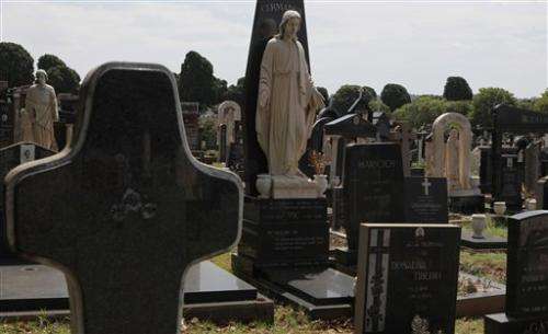 South Africa cemeteries to microchip tombstones