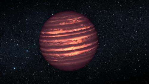 Spitzer and Hubble telescopes see weather patterns in brown dwarf