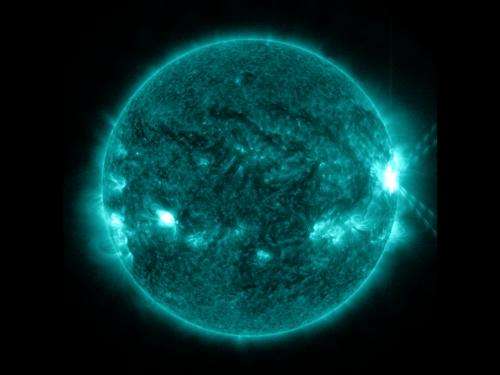 Sun continues to emit solar flares
