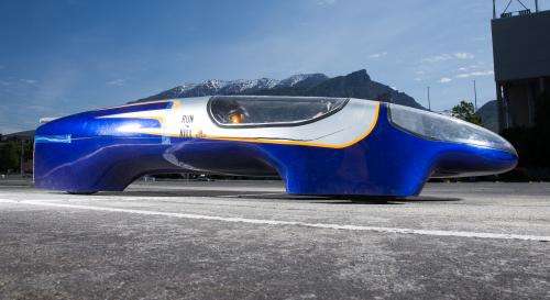 Supermileage vehicle is all about the mpg, not the mph