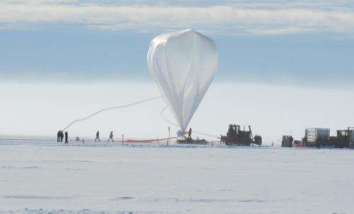 Super-TIGER balloon breaks records while collecting data