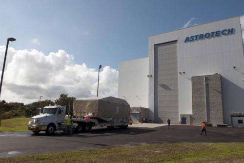 NASA's Tracking and Data Relay Satellite Arrives at Kennedy Space Center