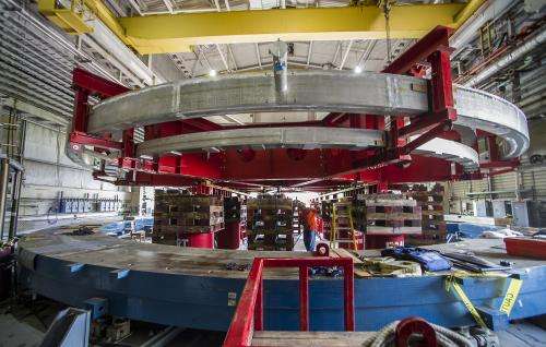 The big move: A last look at the Muon g-2 ring's departure from Brookhaven