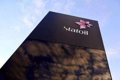 The logo of Statoil is pictured on January 17, 2013 in Stavanger, Norway