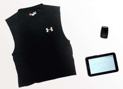 Intelligent training with a fitness shirt and an E-bike