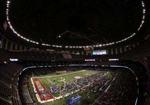 The Mercedes-Benz Superdome in New Orleans will host the Super Bowl on Sunday