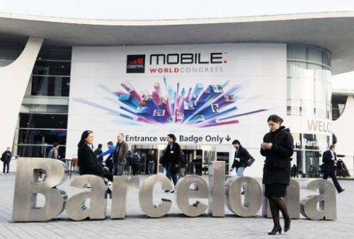 The Mobile World Congress in Barcelona on February 24, 2013
