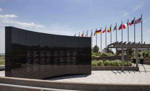 The &quot;TWA 800 International Memorial,&quot; dedicated to the 230 people who died when the plane crashed in 1996