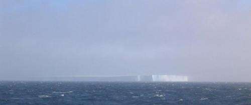 The sounds of science – melting of iceberg creates surprising ocean din