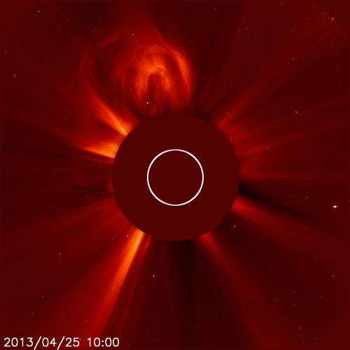 The sun sends 2 CMEs toward Mercury