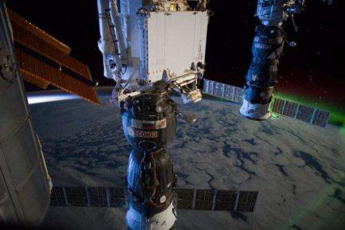 This handout image provide by NASA on March 6, 2012 shows a view from the International Space Station