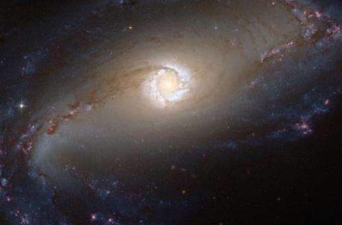 This image obtained on December 31, 2012 shows a NASA/ESA Hubble Space Telescope view