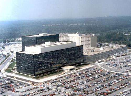 This undated image shows the National Security Agency(NSA) at Fort Meade, Maryland