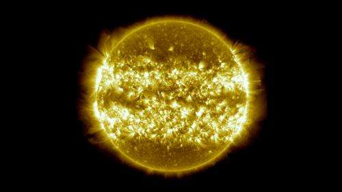 Three years of the Sun in three minutes