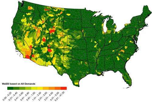 Today's worst watershed stresses may become the new normal, study finds