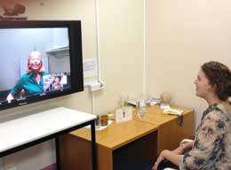 Touching lives through video therapy