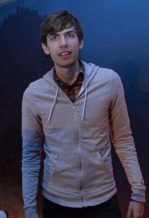Tumblr founder David Karp at a press conference announcing the Yahoo acquisition in New York, May 20, 2013