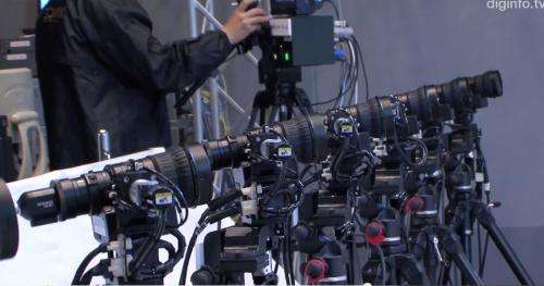 Japan’s NHK unveils multi-camera system for “bullet-time” slow motion replays