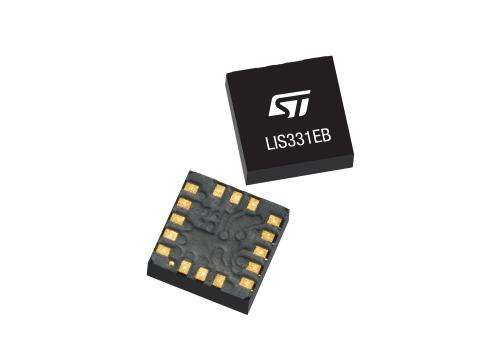 Ultra-compact 3-axis accelerometer with embedded microcontroller: Advanced motion-recognition capabilities, sensor hub