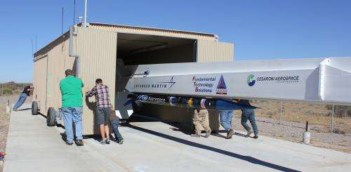 UP Aerospace' SL-8 Flies NASA Technology Experiments
