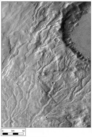 Valley networks suggest ancient snowfall on Mars