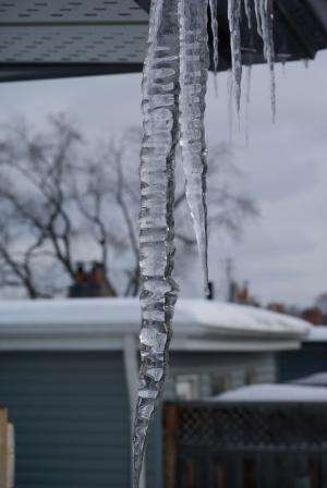 Want ripples on your icicles? University of Toronto scientists suggest adding salt