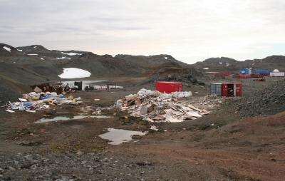 Waste dump at the end of the world