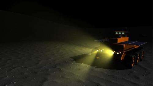 Working the night shift on the moon