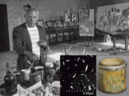 X-rays paint a picture of Picasso's pigments