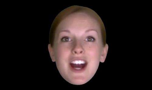 Face of the future rears its head: 'Zoe' uses a basic set of six simulated emotions (w/ video)