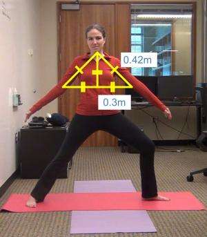 Yoga accessible for the blind with new Microsoft Kinect-based program
