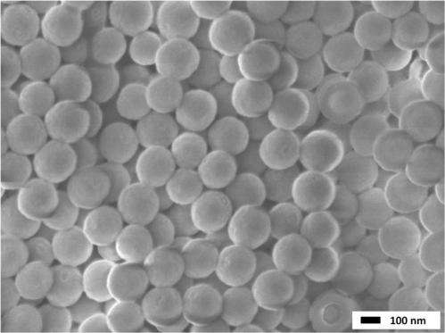 Patent-pending environmentally-friendly process to produce nanospheres