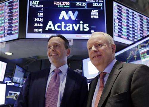 Actavis to spend $66 billion on Allergan