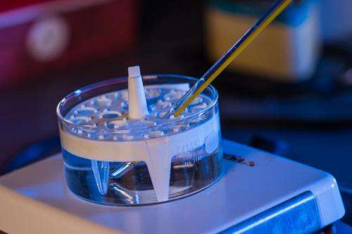 A hydrogel that knows when to go