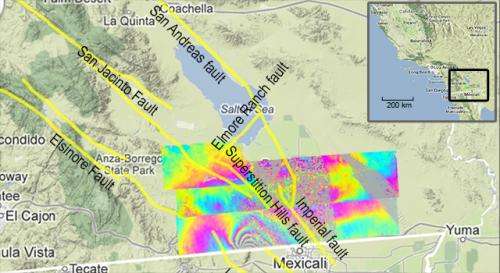 California faults moved quietly after Baja quake