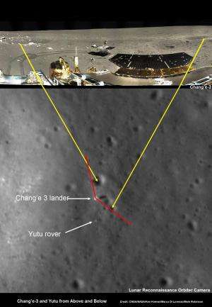 China’s yutu moon rover unable to properly maneuver solar panels